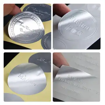 打凸封口貼紙